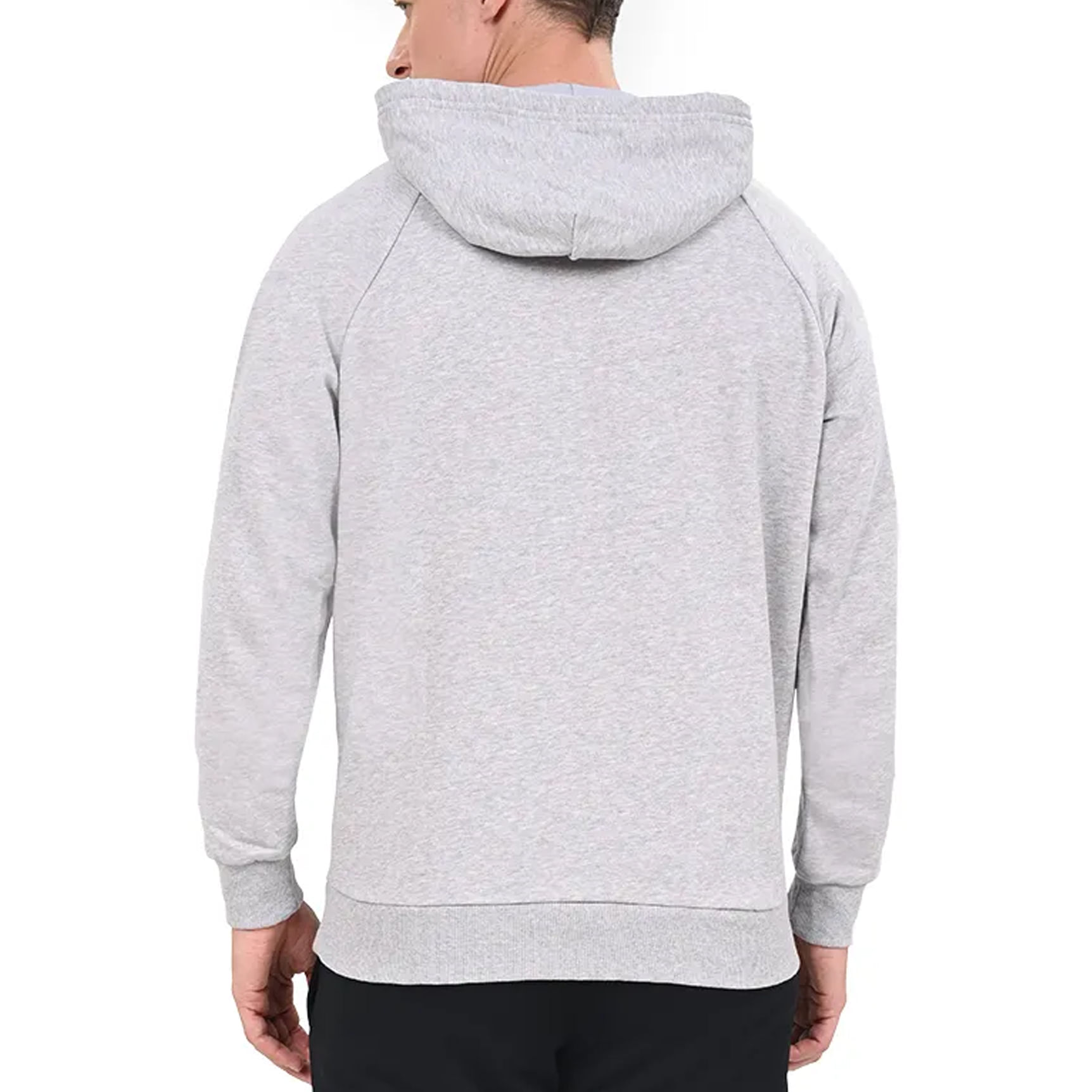 Under Armour Moletom 1357093-MGLHBK Cinza Claro MesclaPreto Poliester -3-